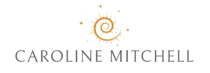 Caroline Mitchell Irish Knitwear Designer Dresses Logo white